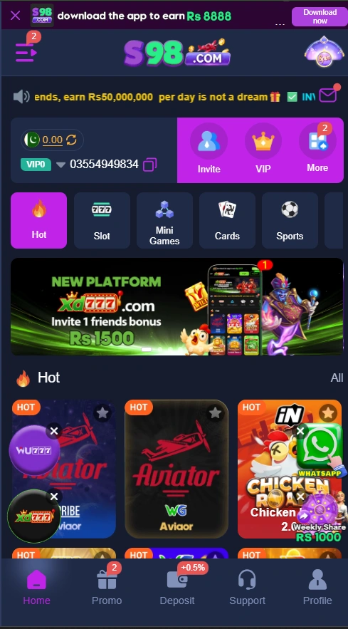 S98 Game 